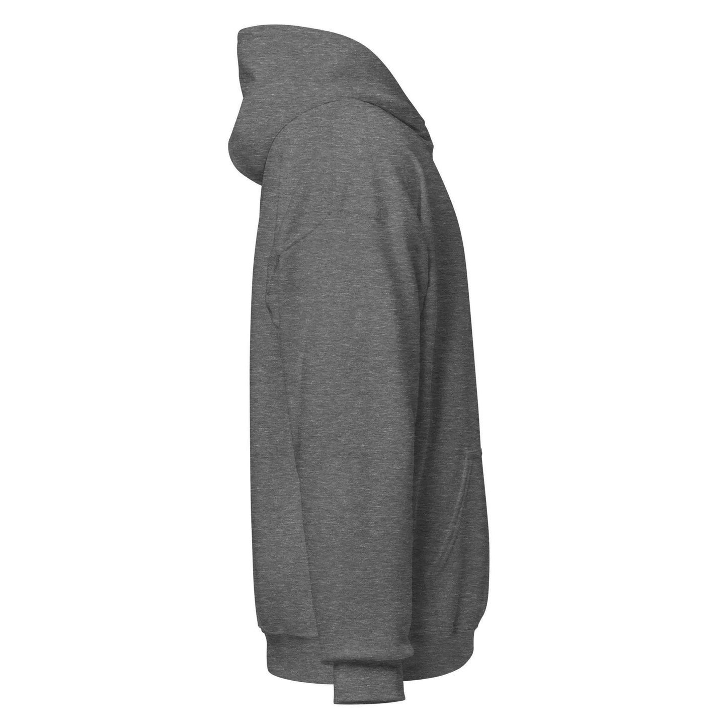 Fall Essential Hoodie in soft cotton blend with double-lined hood and front pouch pocket for ultimate comfort and style in fall and winter