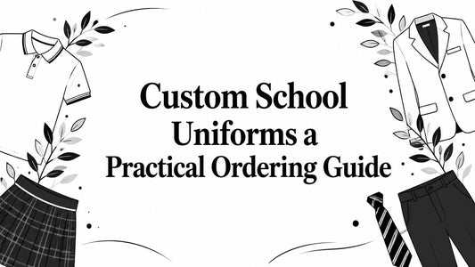 Custom School Uniforms a Practical Ordering Guide