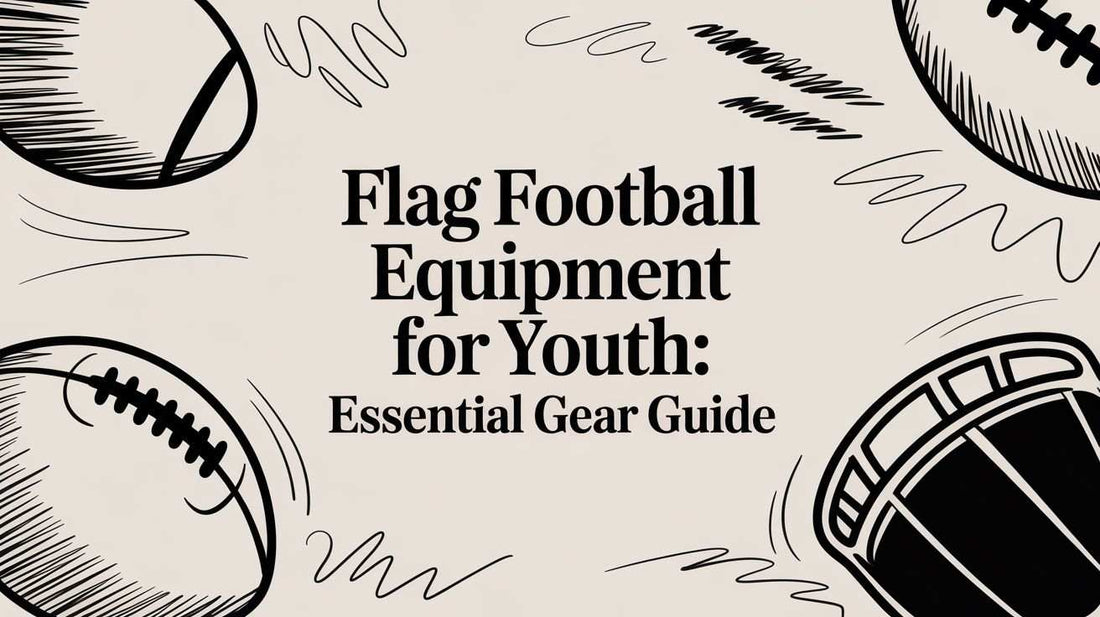 Flag football equipment for youth