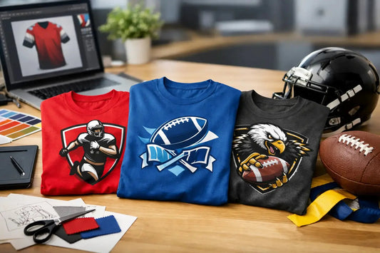 How to Design Flag Football Fan Shirts - L2N2