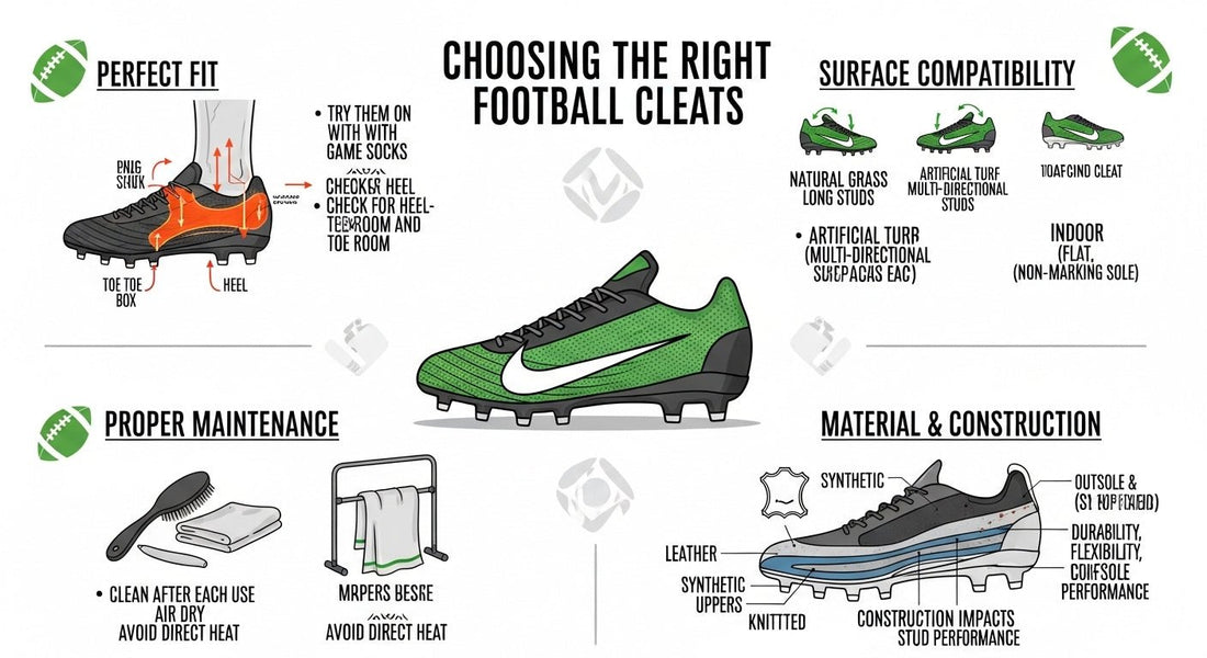 The Ultimate Guide to Choosing the Right Cleats Football Cleats - L2N2