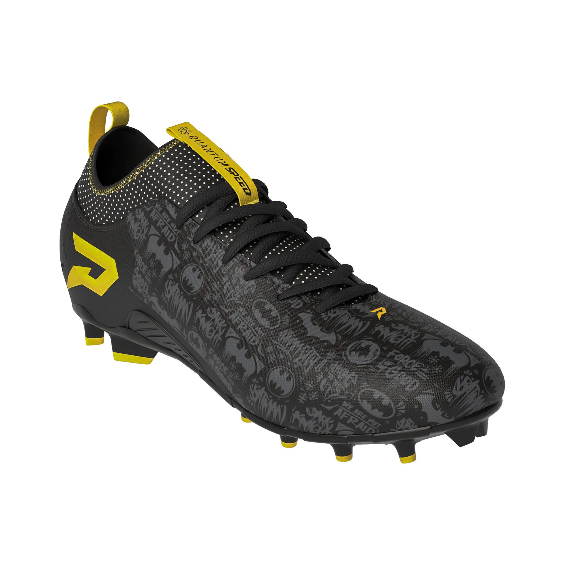 Batman Football Cleats - Quantum Speed by Phenom Elite Phenom Elite Brand