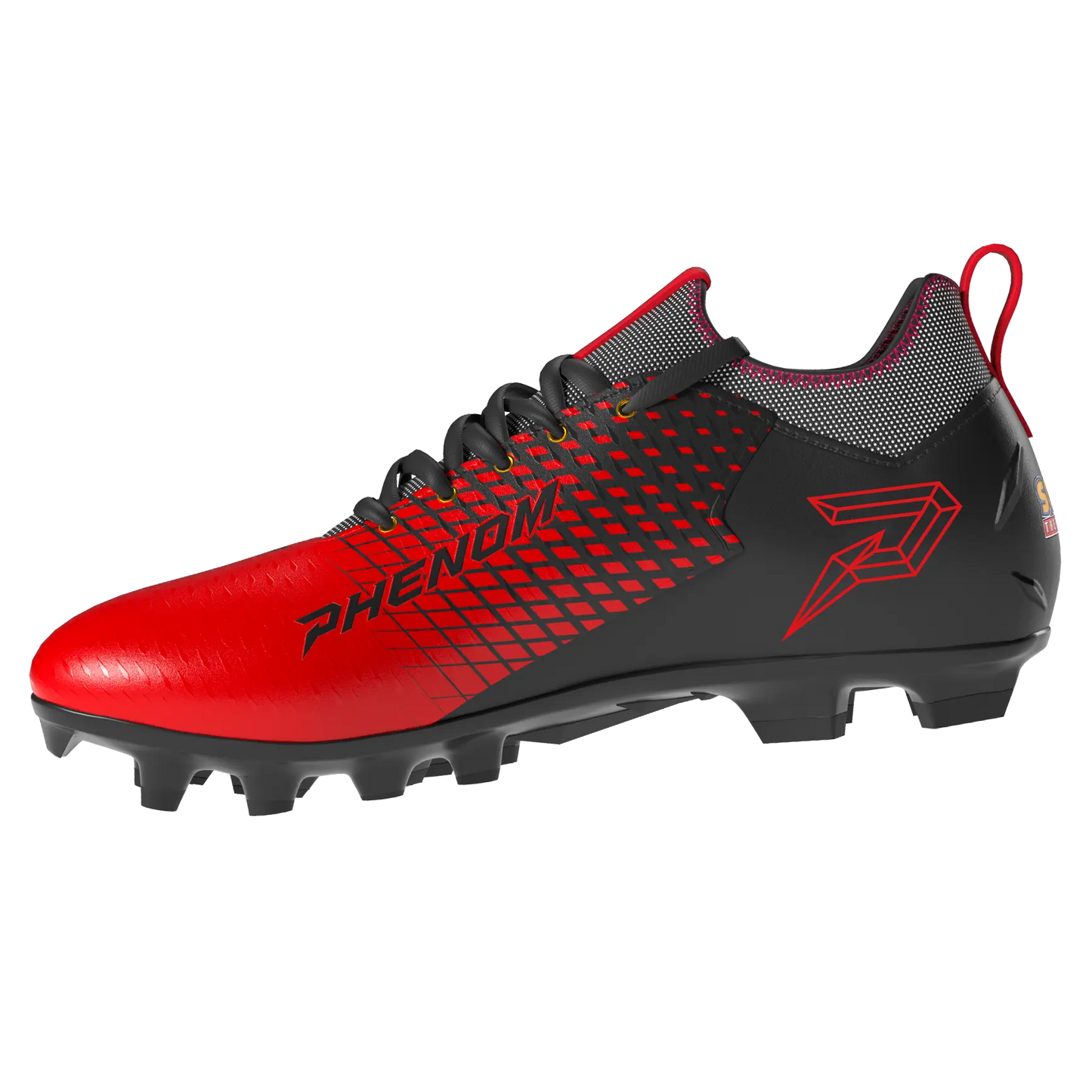 Shadow the Hedgehog Football Cleats - Quantum Speed 2.0 by Phenom Elite Phenom Elite Brand