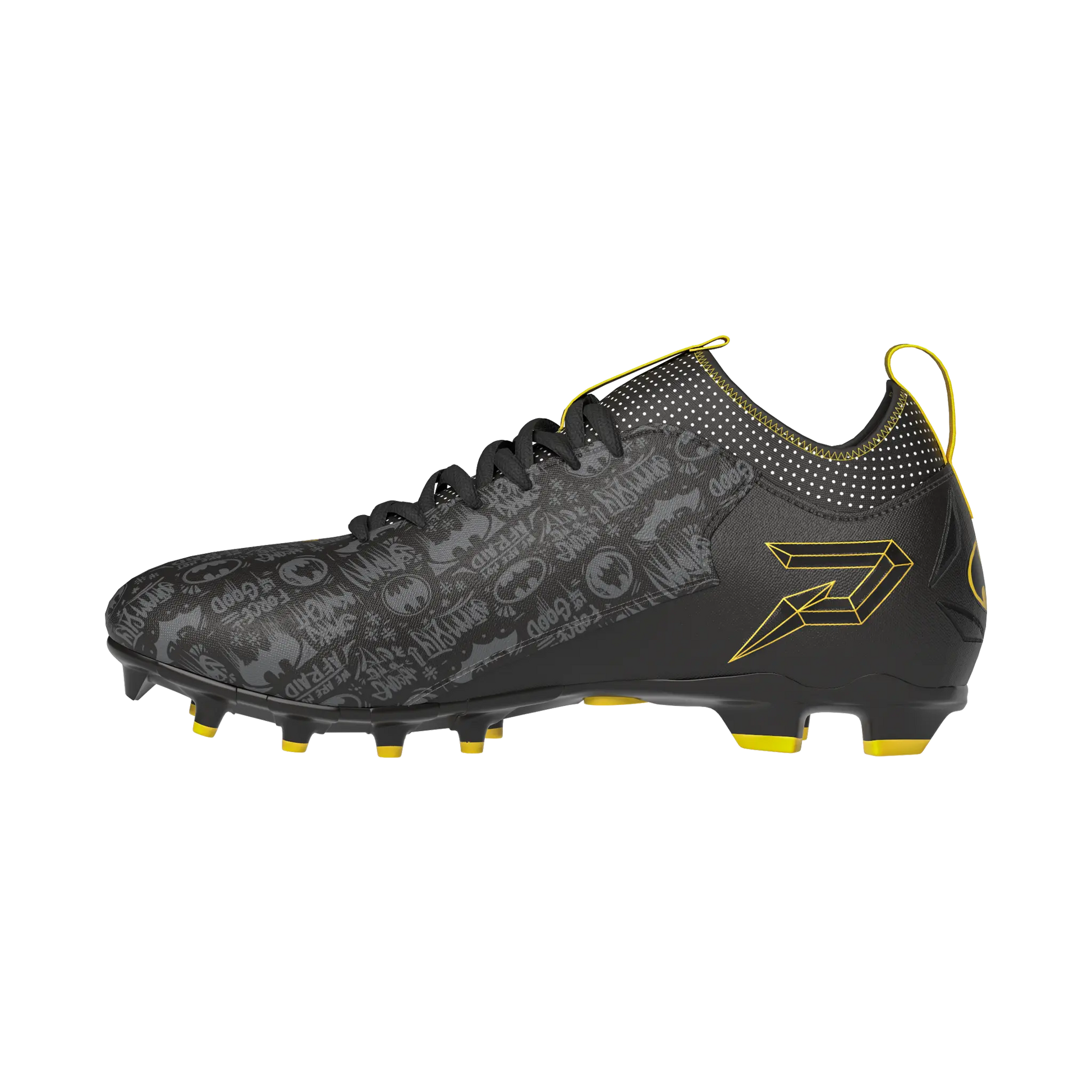 Batman Football Cleats - Quantum Speed by Phenom Elite Phenom Elite Brand