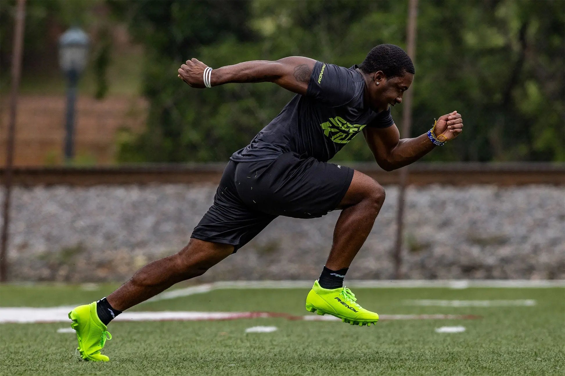 Velocity 3.0: Football Cleats - Slime Phenom Elite Brand