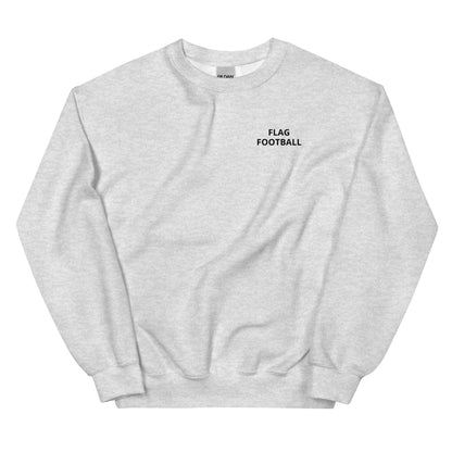 Dad Flag Football Sweatshirt L2N2  Ash / 3XL
