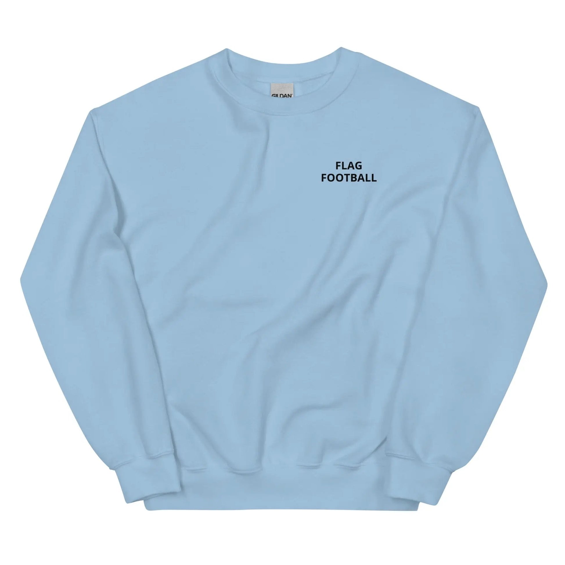 Dad Flag Football Sweatshirt L2N2  Light Blue / 3XL