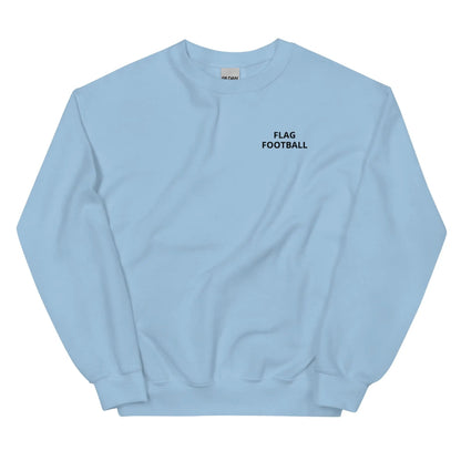 Dad Flag Football Sweatshirt L2N2  Light Blue / 3XL