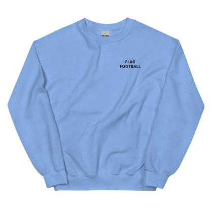 Dad Flag Football Sweatshirt L2N2  Carolina Blue / 3XL