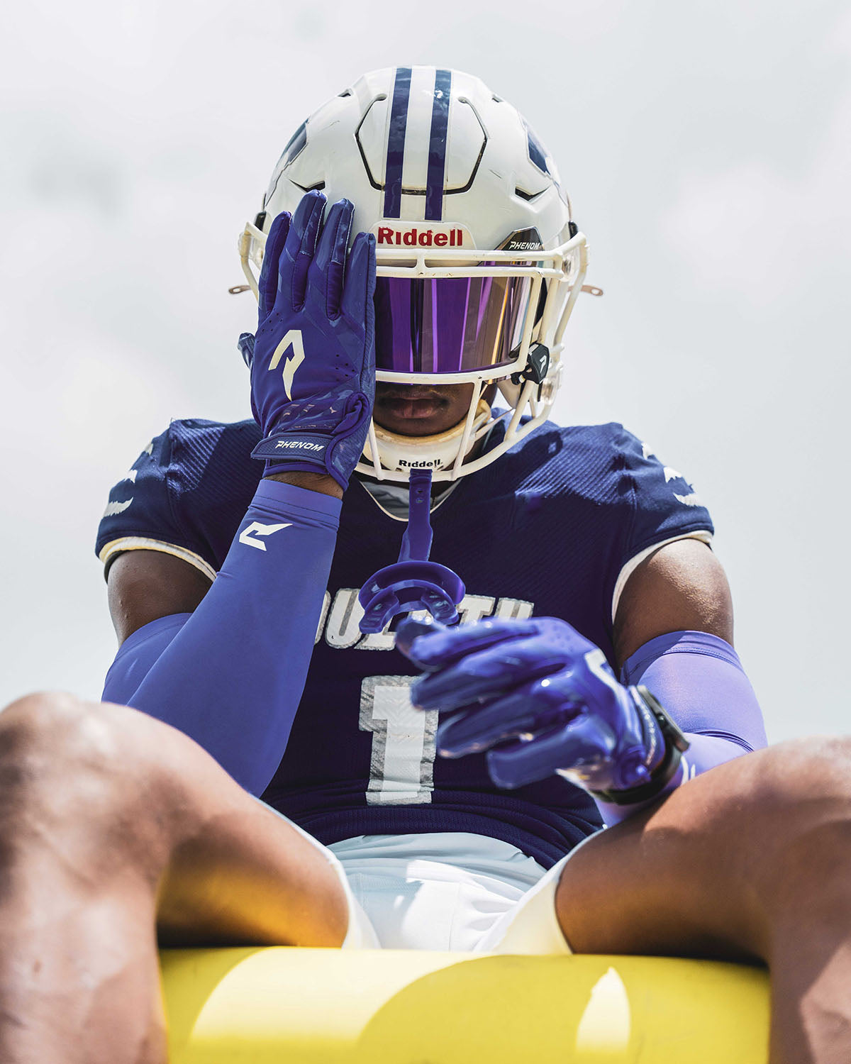 Phenom Elite VPS5 Adult Football Gloves - Team Colors - L2N2