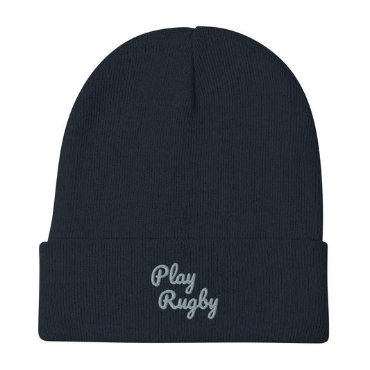 Embroidered Beanie L2N2  Navy