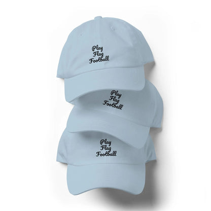 Flag Football Hat L2N2 Caps Hats Light Blue