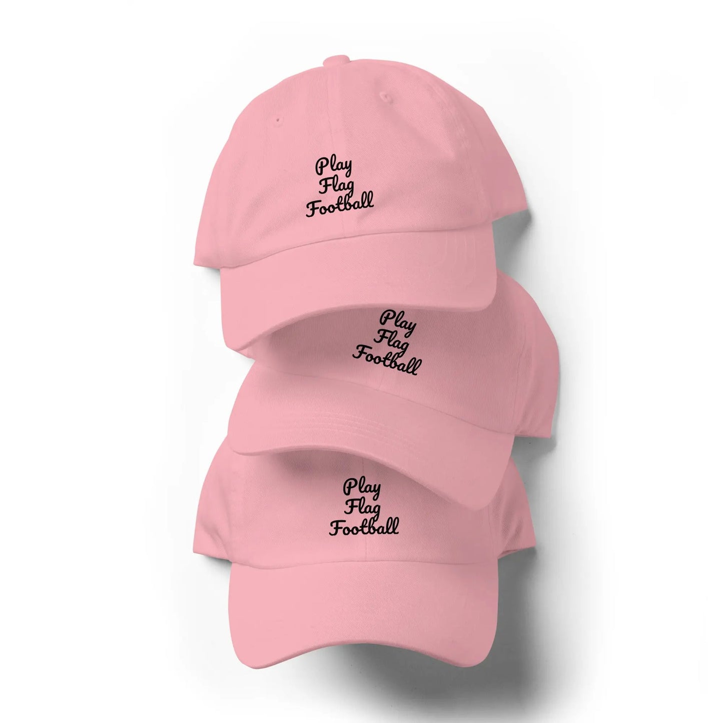 Flag Football Hat L2N2 Caps Hats Pink
