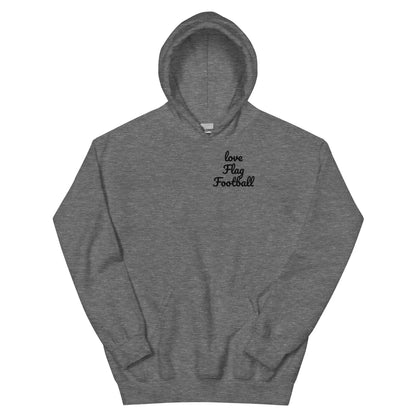 Flag Football Hoodie L2N2  Graphite Heather / 3XL