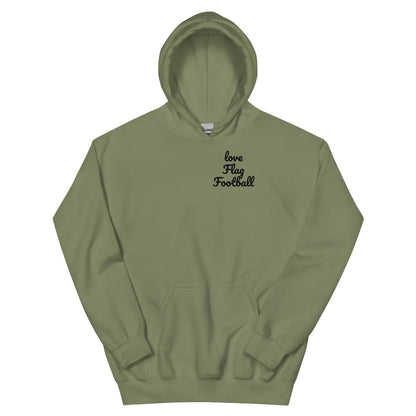 Flag Football Hoodie L2N2  Military Green / 3XL