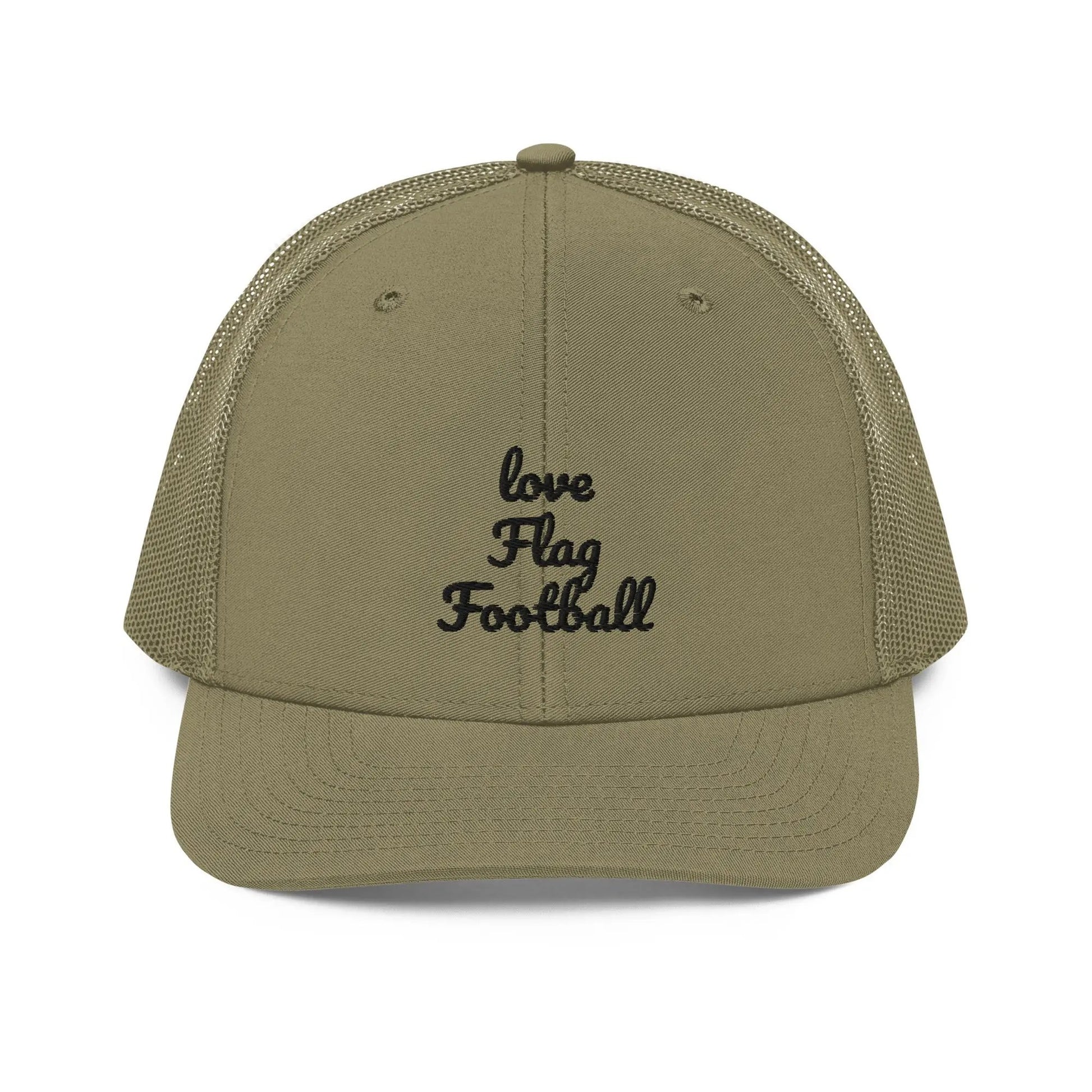 Flag Football Open Mesh Hat L2N2  Loden
