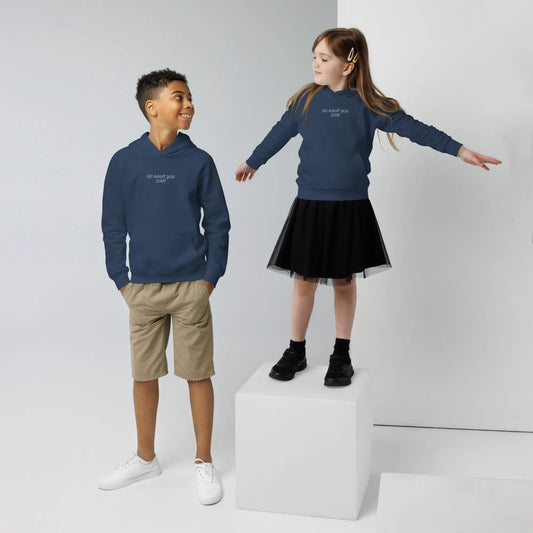 Kids eco hoodie L2N2  French Navy / 12Y