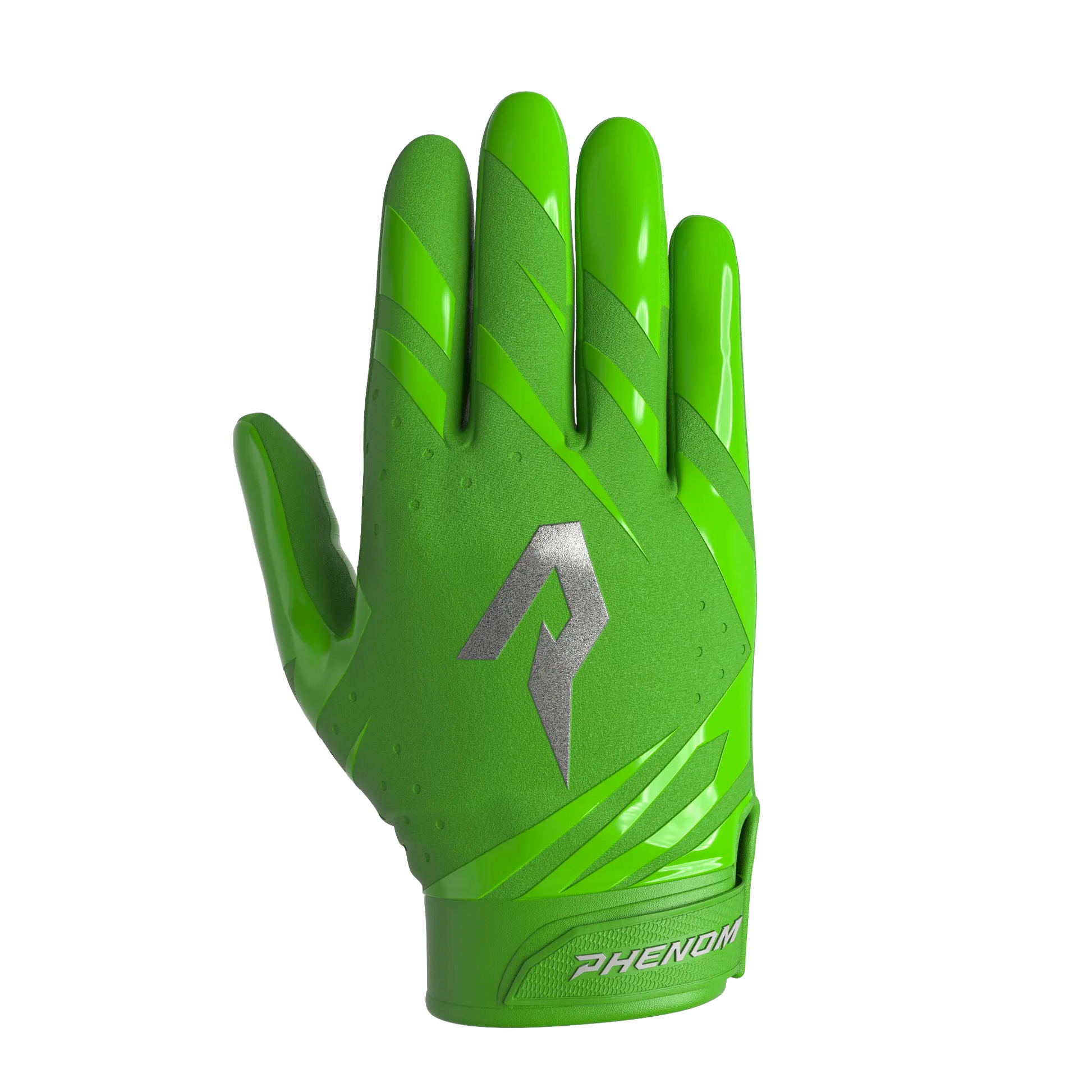 Phenom Elite VPS5 Adult Football Gloves - Team Colors Phenom Elite Brand Football Gloves 3XL / Kelly Green
