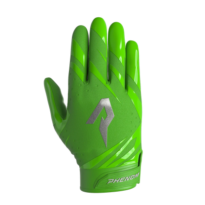 Phenom Elite VPS5 Adult Football Gloves - Team Colors Phenom Elite Brand Football Gloves 3XL / Kelly Green