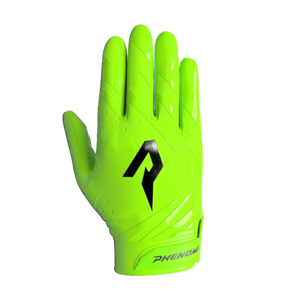 Phenom Elite VPS5 Adult Football Gloves - Team Colors Phenom Elite Brand Football Gloves 3XL / Slime Green