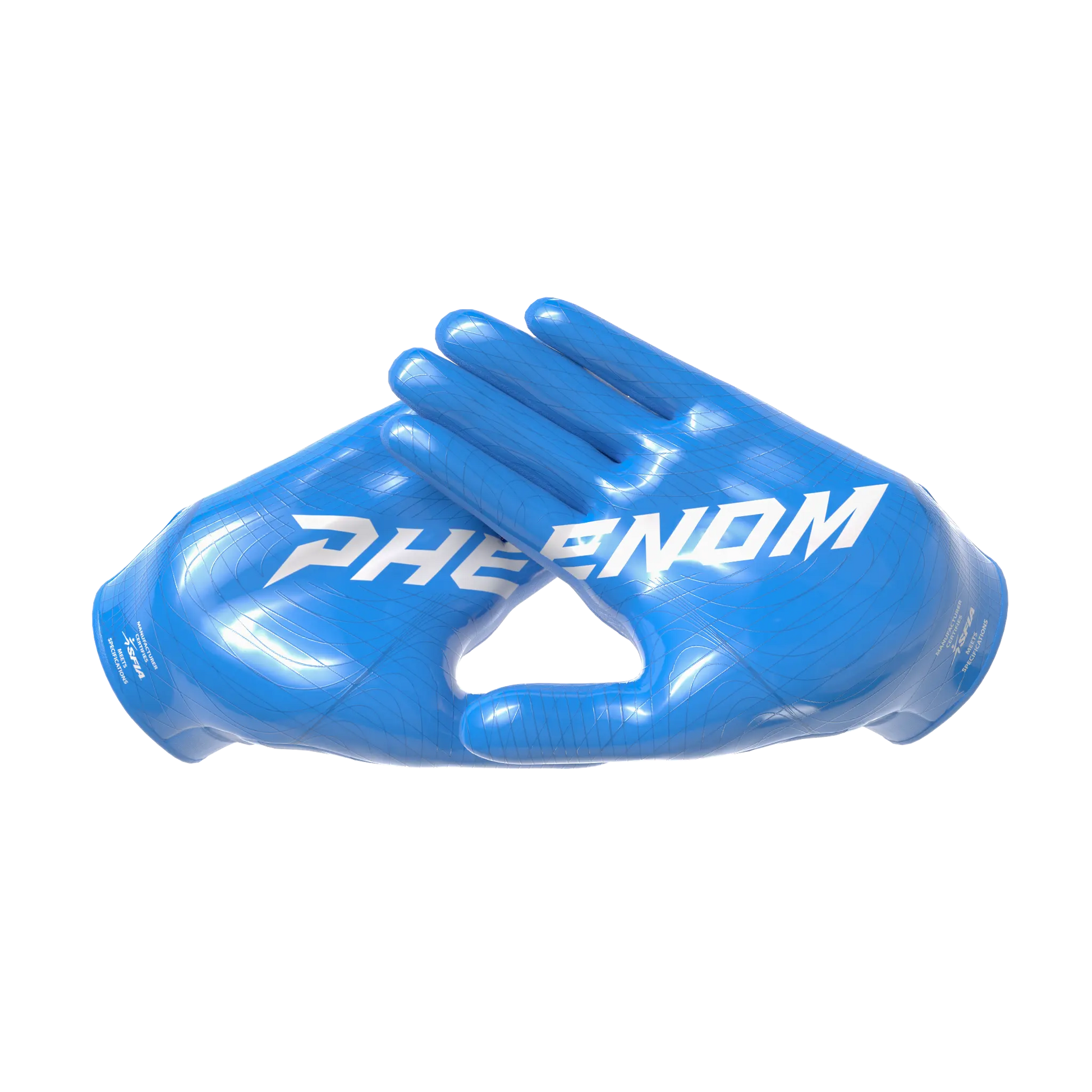 Phenom Elite VPS5 Adult Football Gloves - Team Colors Phenom Elite Brand Football Gloves