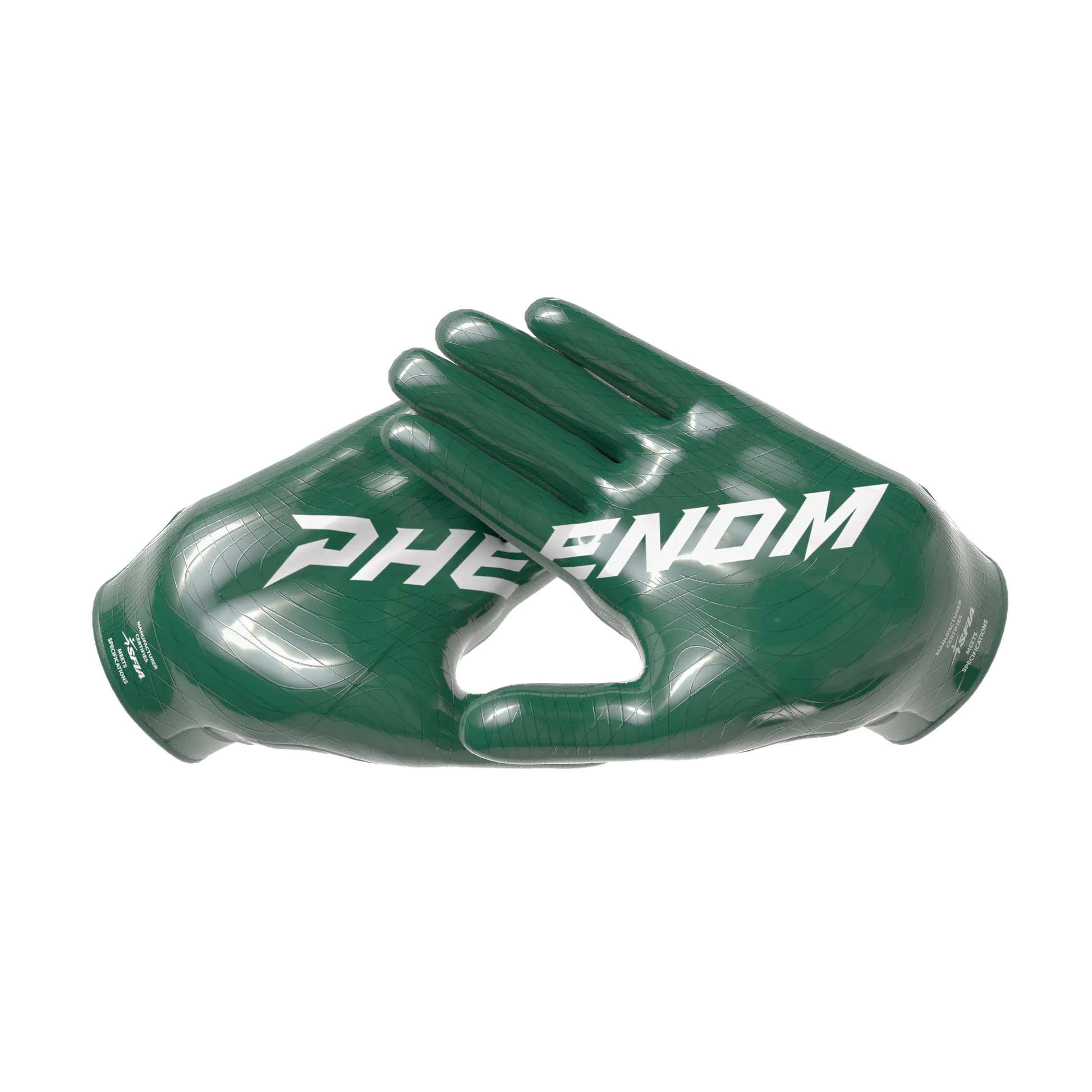 Phenom Elite VPS5 Adult Football Gloves - Team Colors Phenom Elite Brand Football Gloves