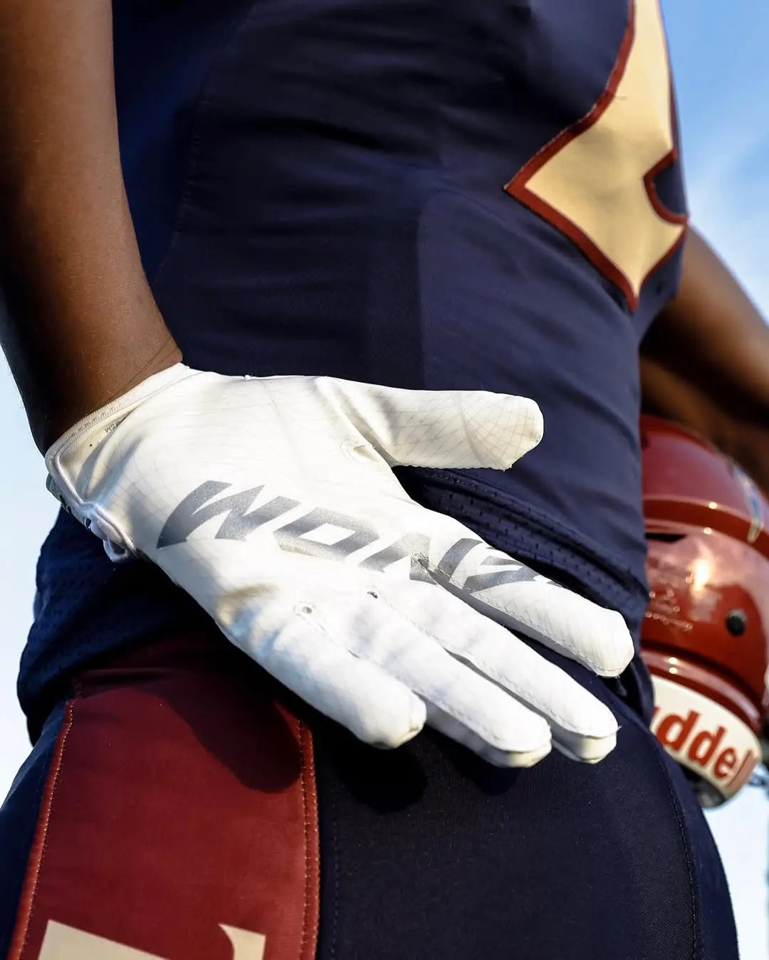 Phenom Elite VPS5 Adult Football Gloves - Team Colors Phenom Elite Brand Football Gloves