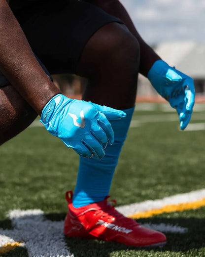 Phenom Elite VPS5 Adult Football Gloves - Team Colors Phenom Elite Brand Football Gloves