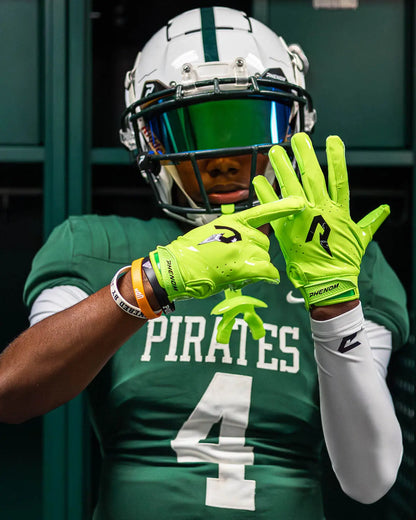 Phenom Elite VPS5 Adult Football Gloves - Team Colors Phenom Elite Brand Football Gloves