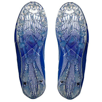 Quantum Speed: Football Cleats - Royal Blue - Team Colors Phenom Elite Brand