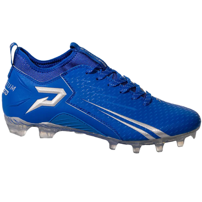 Quantum Speed: Football Cleats - Royal Blue - Team Colors Phenom Elite Brand