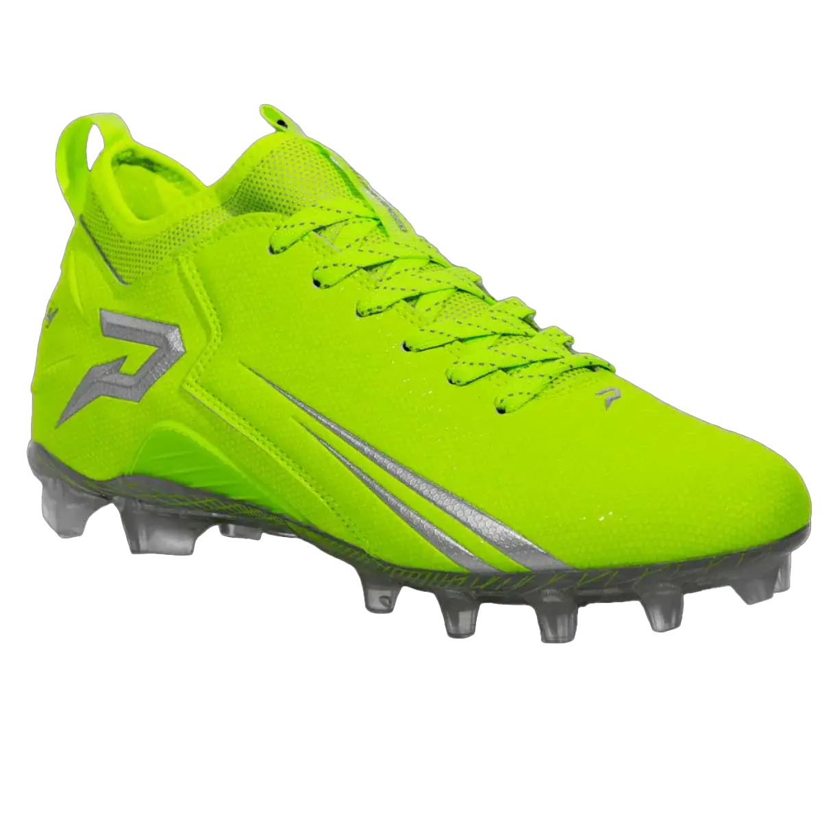 Quantum Speed: Football Cleats - Slime - Team Colors Phenom Elite Brand
