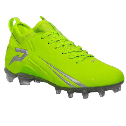 Quantum Speed: Football Cleats - Slime - Team Colors Phenom Elite Brand