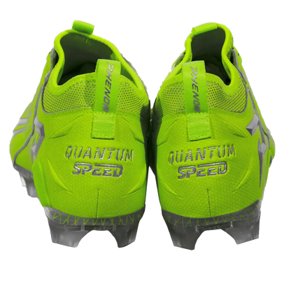 Quantum Speed: Football Cleats - Slime - Team Colors Phenom Elite Brand