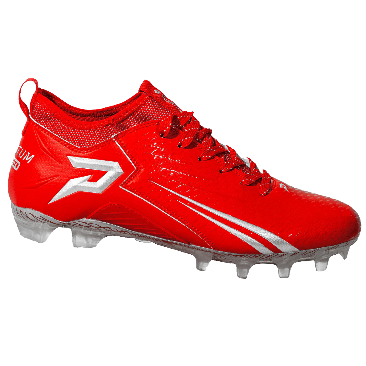 Quantum Speed: Football Cleats - Red - Team Colors Phenom Elite Brand Football Cleats 14