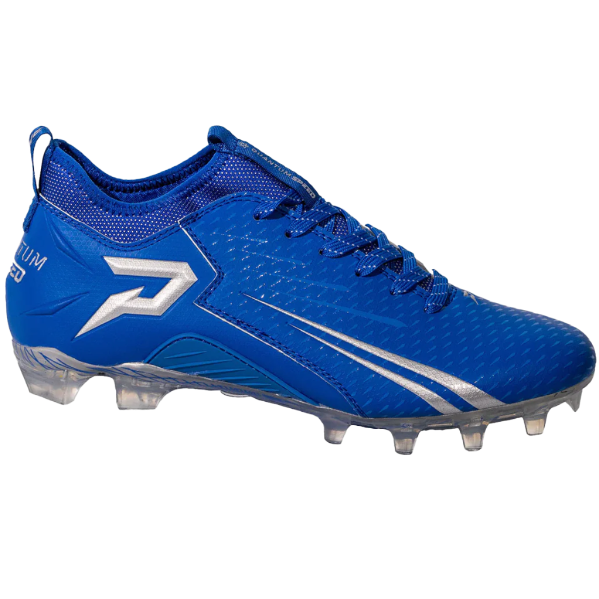 Quantum Speed: Football Cleats - Royal Blue - Team Colors Phenom Elite Brand Football Cleats 14
