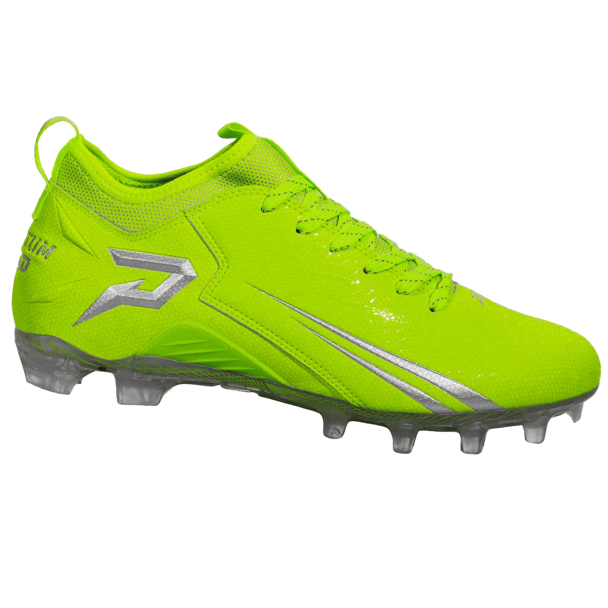 Quantum Speed: Football Cleats - Slime - Team Colors Phenom Elite Brand Football Cleats 14
