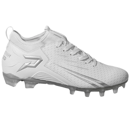 Quantum Speed: Football Cleats - White - Team Colors Phenom Elite Brand Football Cleats 14
