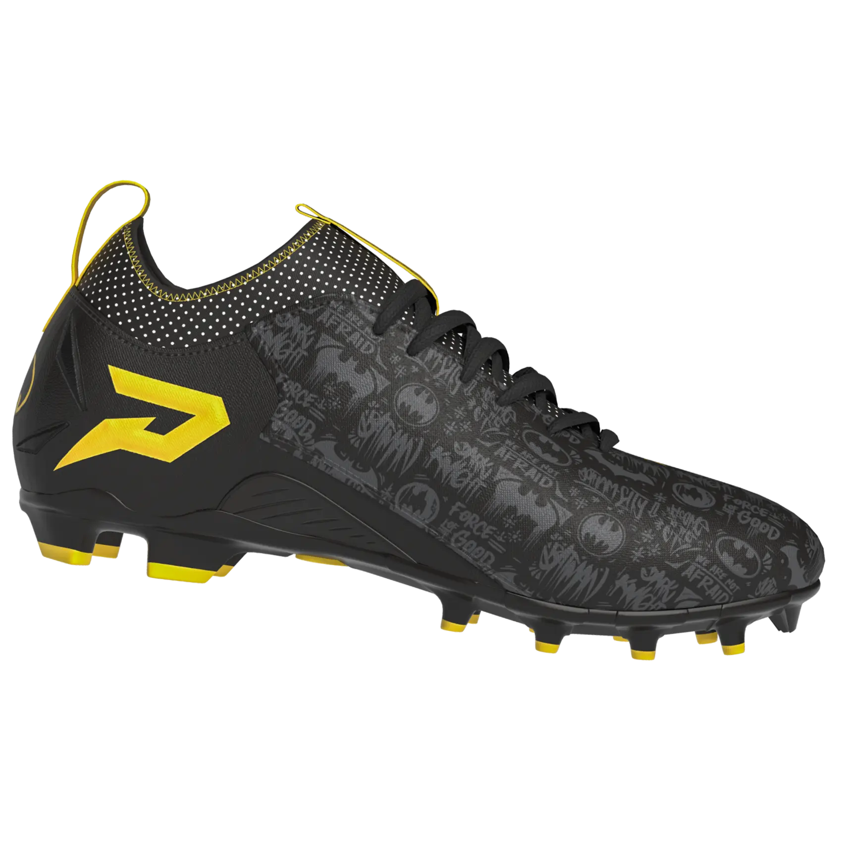 Batman Football Cleats - Quantum Speed by Phenom Elite Phenom Elite Brand