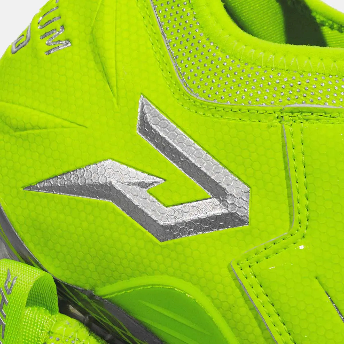 Quantum Speed: Football Cleats - Slime - Team Colors Phenom Elite Brand