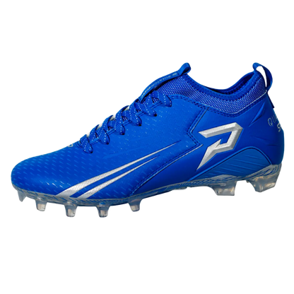 Quantum Speed: Football Cleats - Royal Blue - Team Colors Phenom Elite Brand