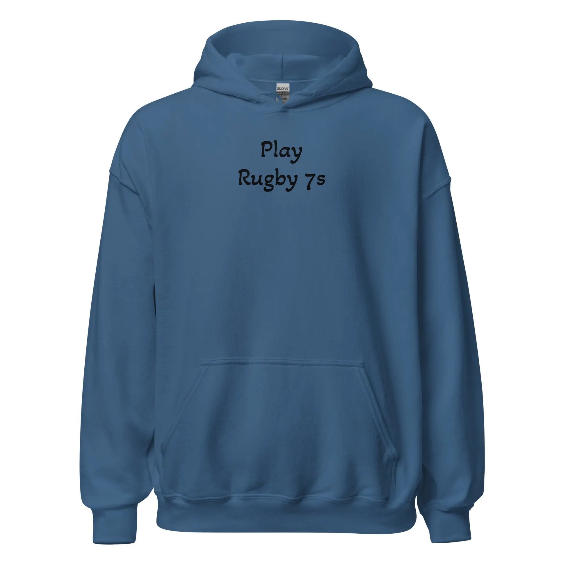 Rugby Hoodie L2N2  Indigo Blue / 3XL
