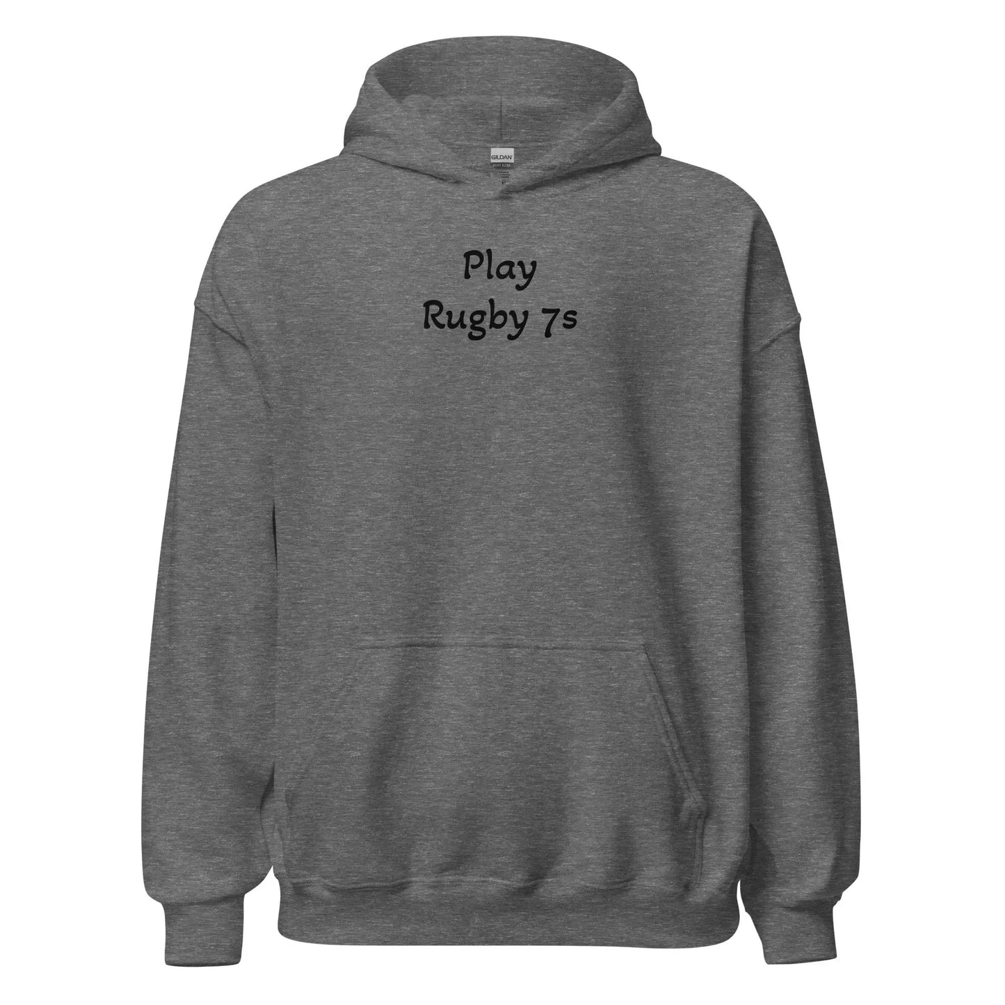 Rugby Hoodie L2N2  Graphite Heather / 3XL