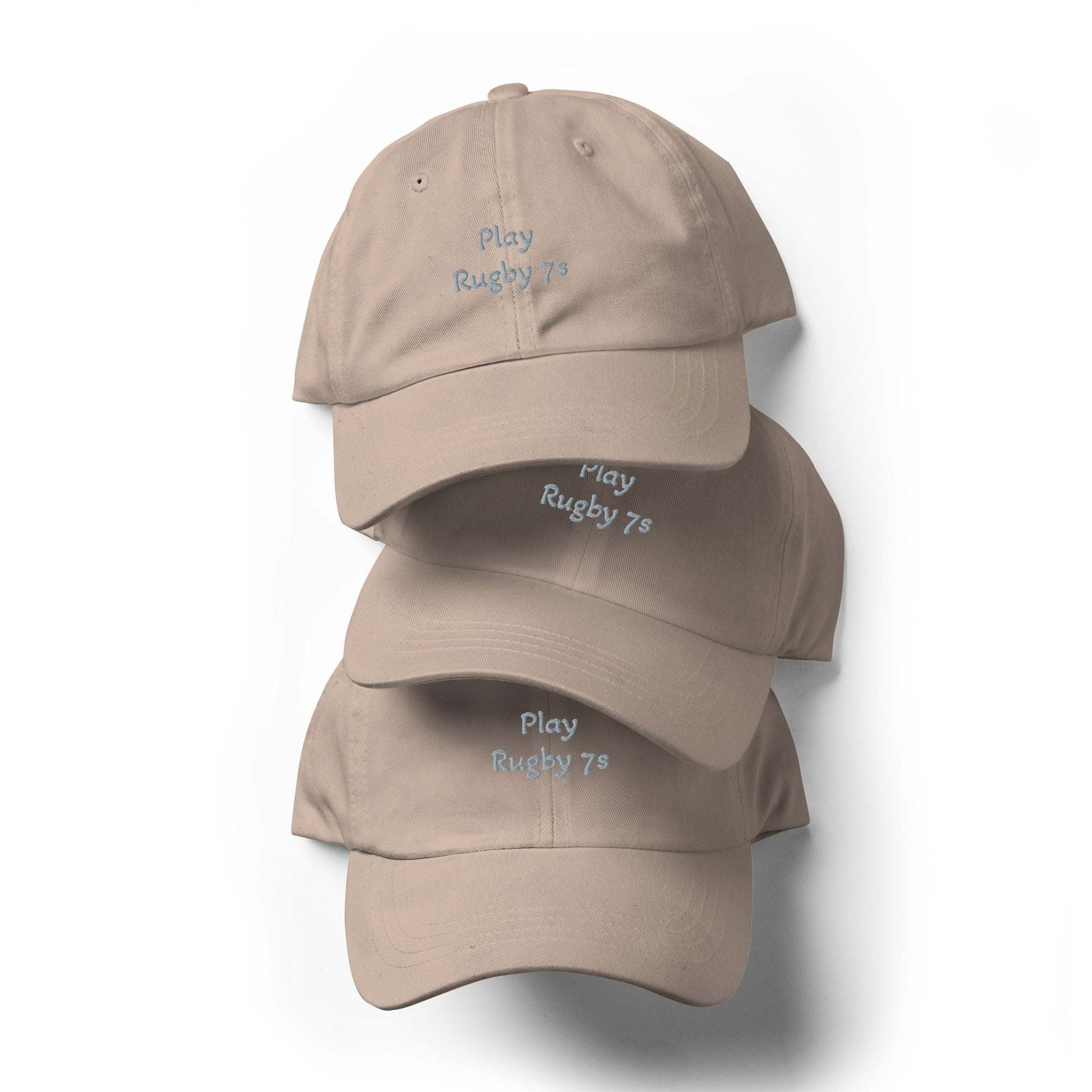 Green camo Rugby Sports Hat with adjustable strap and curved visor, low-profile 6-panel design