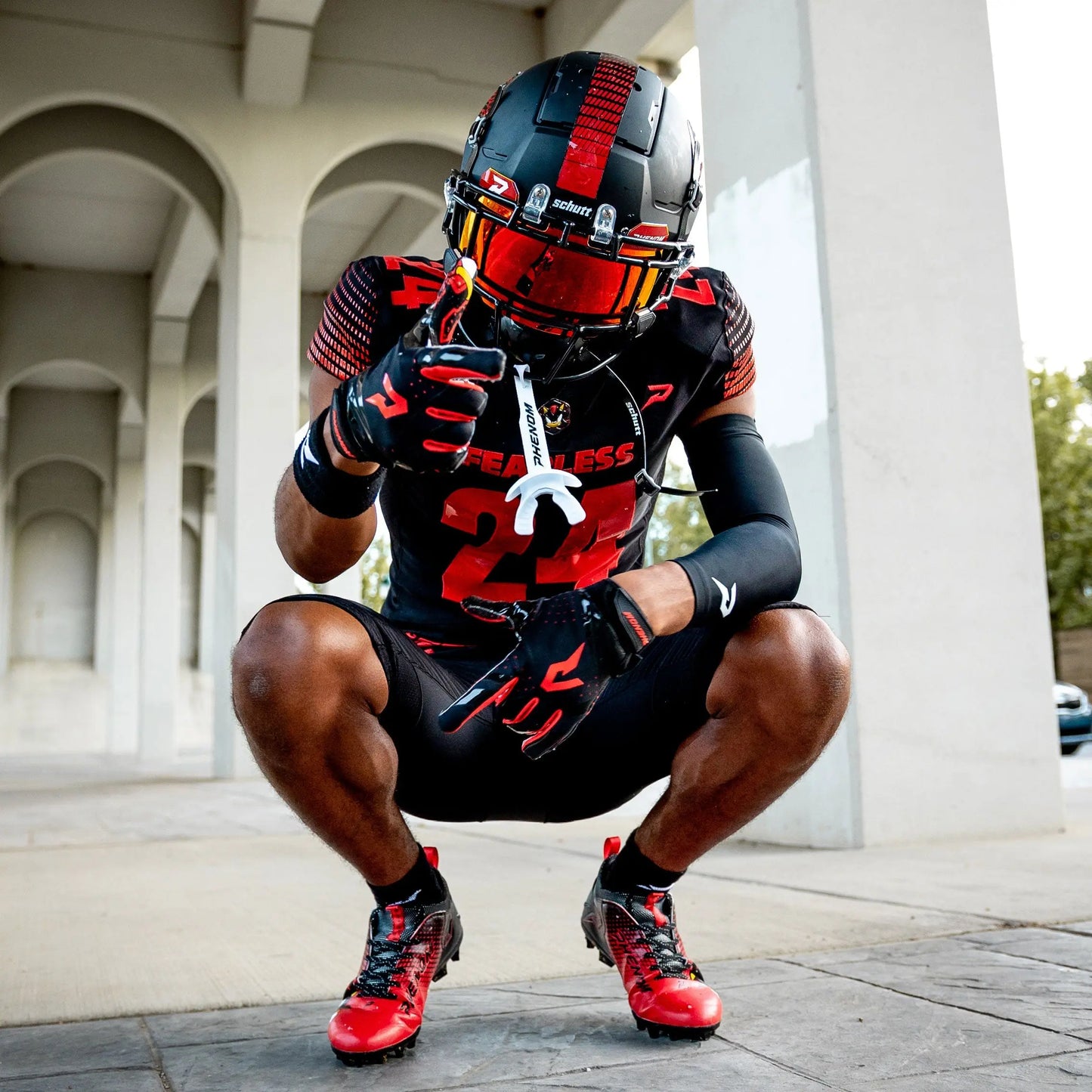 Shadow the Hedgehog Football Cleats - Quantum Speed 2.0 by Phenom Elite Phenom Elite Brand