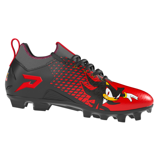 Shadow the Hedgehog Football Cleats - Quantum Speed 2.0 by Phenom Elite Phenom Elite Brand Football Cleats 15