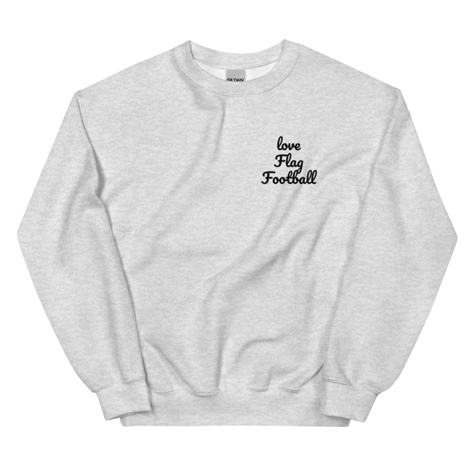 Sweatshirt Flag Football L2N2  Ash / 2XL