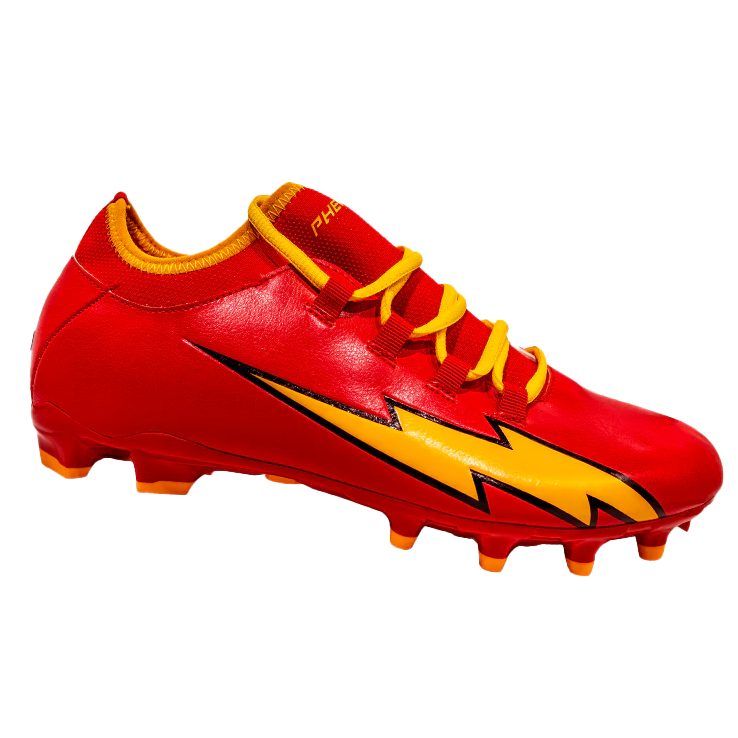 The Flash Football Cleats - Velocity 2.0 by Phenom Elite Phenom Elite Brand Football Cleats 13