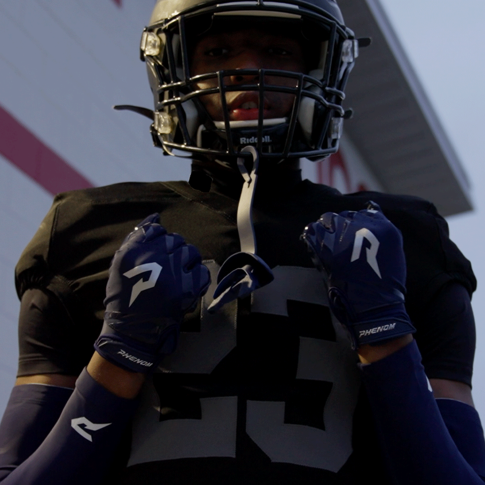 Phenom Elite VPS5 Youth Football Gloves - Team Colors - L2N2