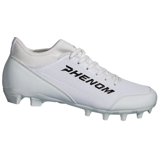 Velocity 3.0: Football Cleats - White Phenom Elite Brand Football Cleats 13